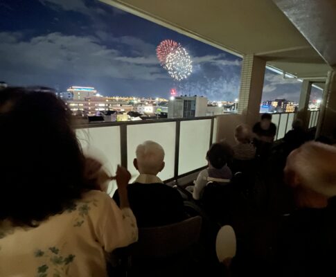 川辺花火大会　観覧🎆