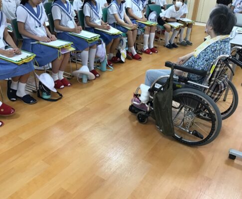 教育大学付属小学校6年生の方々来てくださいました！